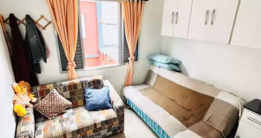 Imperdível oportunidade de investimento: apartamento à venda em praia grande-sp, ocian! 1 quarto, 1 sala, 1 banheiro, 23m².