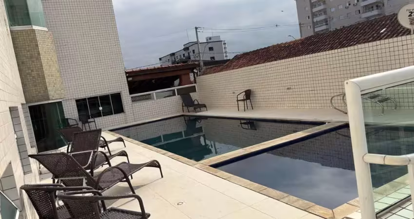 Excelente oportunidade! apartamento à venda ou locação na guilhermina, praia grande-sp com 2 quartos, 1 suíte, 2 salas, 2 banheiros e 1 vaga.