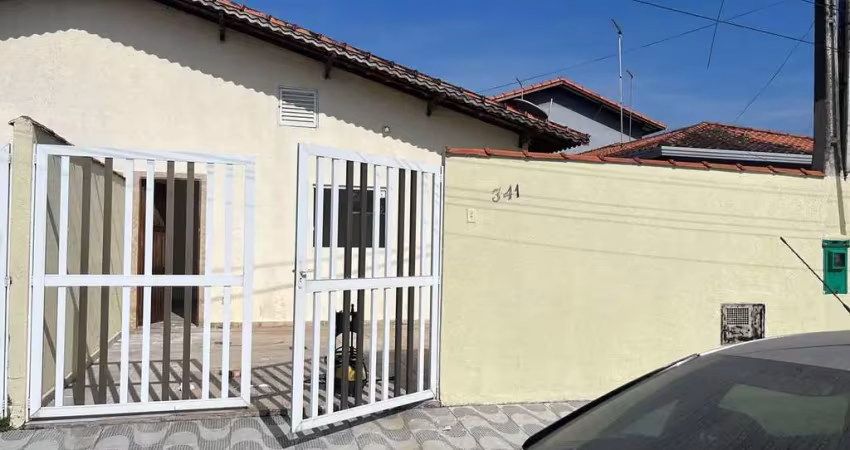 Casa para locação em praia grande-sp, bairro princesa: 1 quarto, 1 sala, 1 banheiro, garagem e área de 60m²!