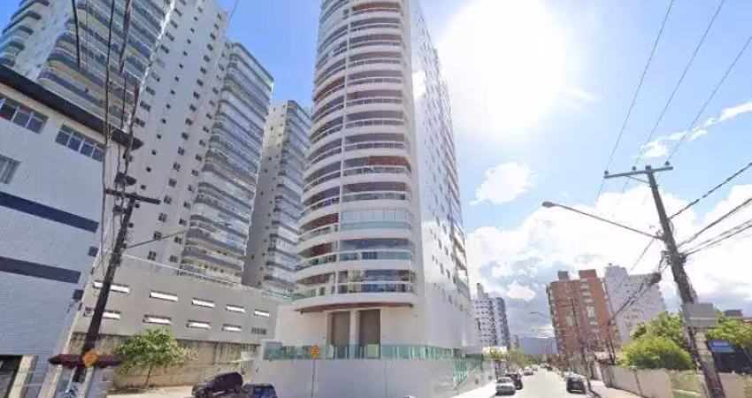 Apartamento de luxo na praia grande-sp: 3 quartos, 3 suítes, 1 sala, 4 banheiros, 3 vagas de garagem, 143m². venha conferir!