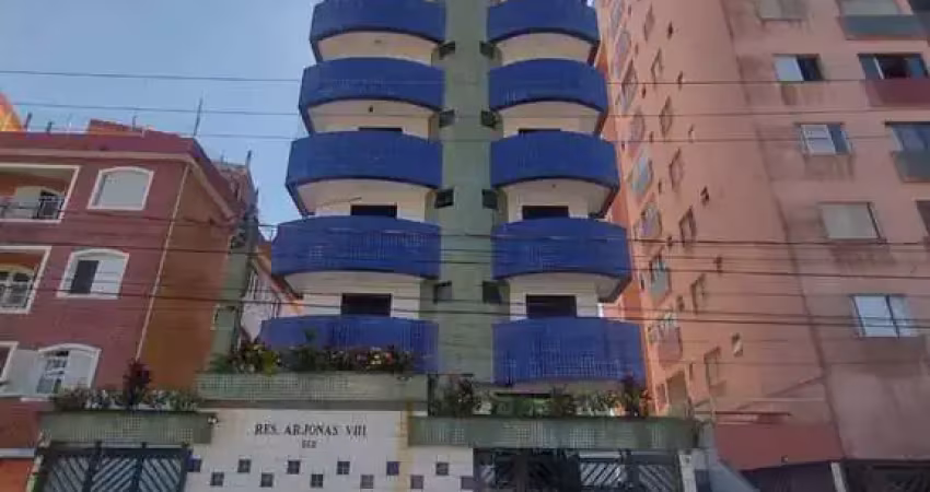Apartamento à venda em praia grande-sp, bairro tupi  1 quarto, 1 sala, 1 banheiro, 1 vaga ,piscina e sacada