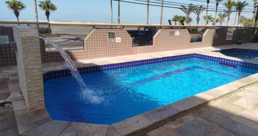 Apartamento para locação na aviação, praia grande-sp: 2 quartos, 1 sala, 1 banheiro, 1 vaga de garagem!