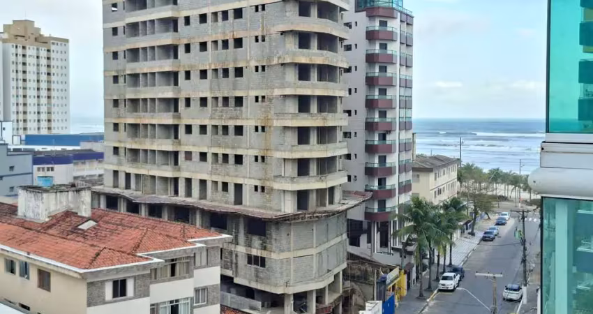 Imperdível! lindo apartamento de 2 dormitórios vista mar, no bairro vila mirim em praia grande