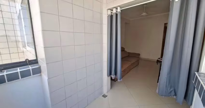 Lindo apartamento com 1 dormitório com sacada vista mar  à venda,  no bairro  aviação - praia grande/sp