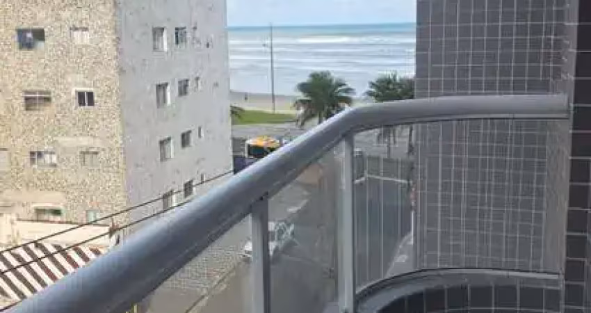 Apartamento frente mar decorado à venda no bairro maracanã /praia grande-sp, bairro maracanã - 2 quartos, 1 suíte, 1 sala, 2 banheiros, 1 vaga, 64m².