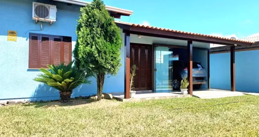 Bela casa temporária com 2 dormitórios em capão novo! confira