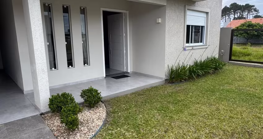 Casa mobiliada à venda na praia village – 3 dormitórios e área gourmet