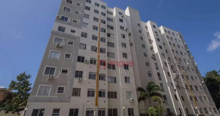 Aluga apartamento novo com 02 quartos, nascente, garagem, boa infra estrutura, 42 m² por r$ 1.500,00/mês - cassange - salvador/ba