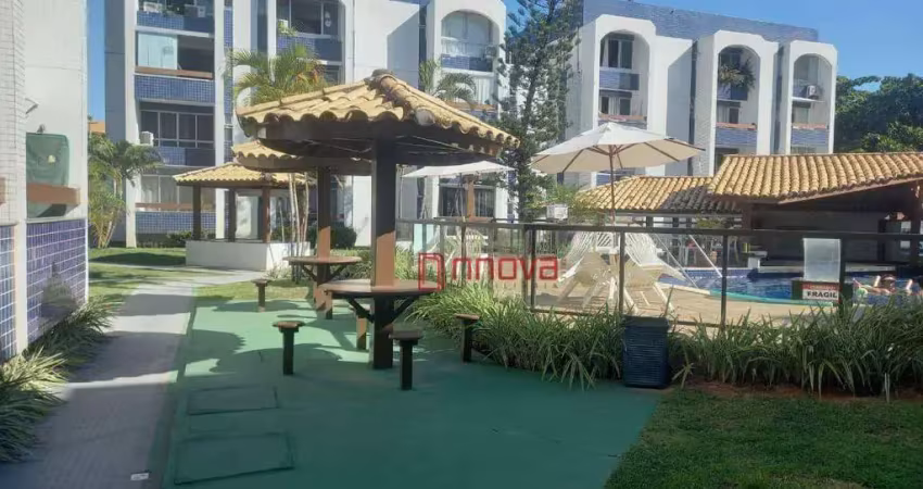 Apartamento Térreo, 2/4, em Vilas do Atlântico, condom. fechado, portaria 24hs, com infraestrutura, bem localizado,