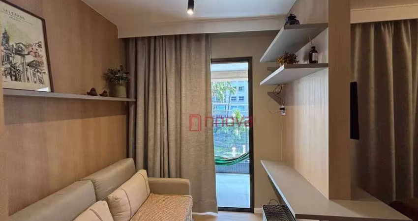 Apartamento com 1 quarto mobiliado à venda - pituba - salvador/ba