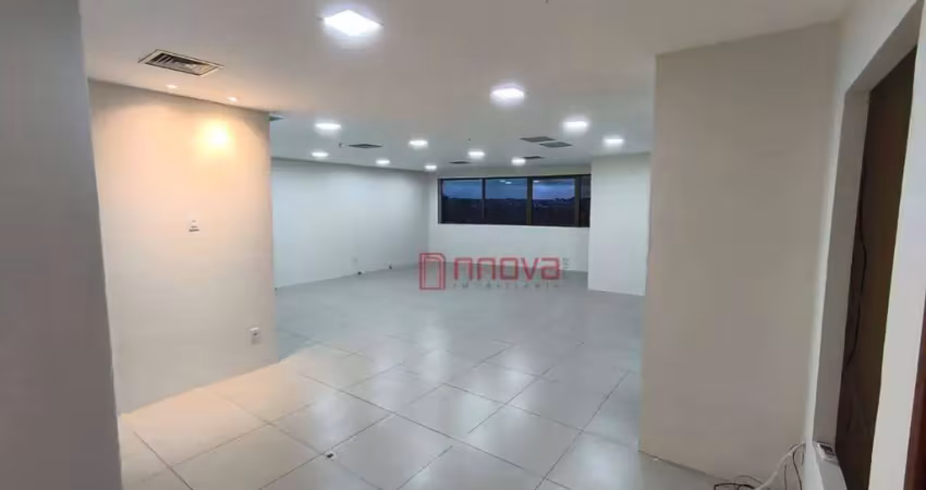 Aluga 2 salas conjugadas, divisórias interna, 2 sanitários, luminárias, ar condicionado central, 114,46m², r$ 4.500 - são cristóvão - salvador/ba