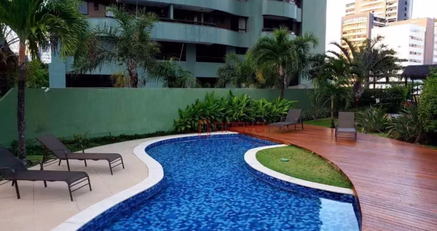 Loft duplex, 71,m2, pituba, nascente, varanda vista mar, 2 vagas, cobertas soltas, andar alto, total infraestrutura
