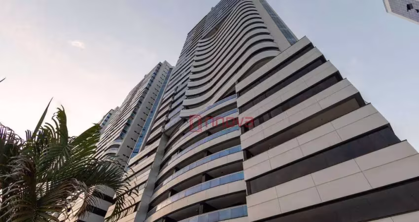 Aluga ótimo apartamento com 1 quarto, suíte, armários, andar alto, boa localização, 51 m² por r$ 2.300/mês - caminho das árvores - salvador/ba