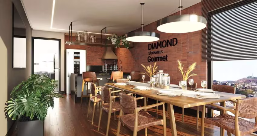 Apartamento com 3 dormitórios à venda, 61 m² por r$ 629.000,00 - são mateus - juiz de fora/mg