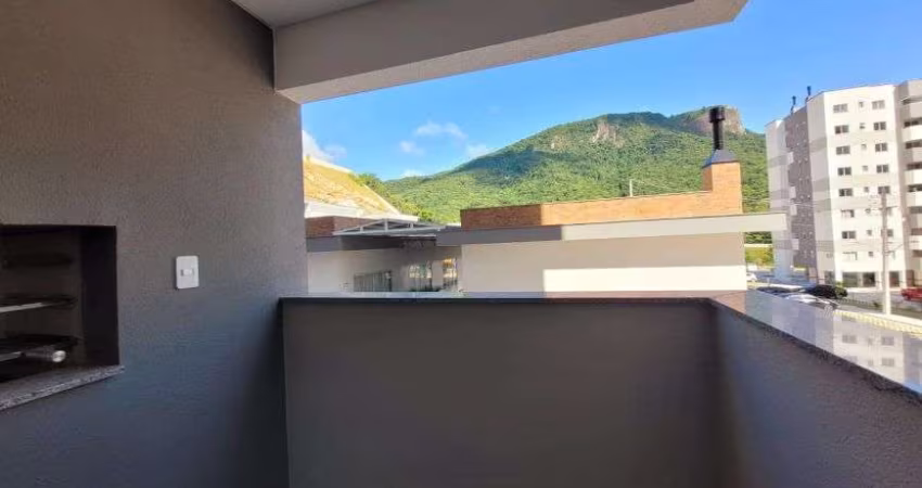 Vendo apartamento novo, 2 quartos, 1 suíte, 57m², Pedra Branca - Palhoça - SC