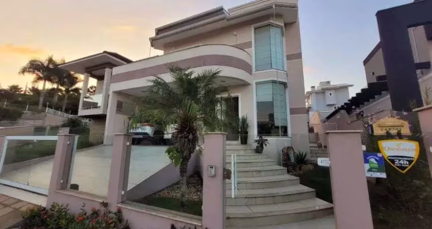 Vendo casa dois pisos, 4 quartos, 261m², mobiliada, pedra branca - palhoça - sc