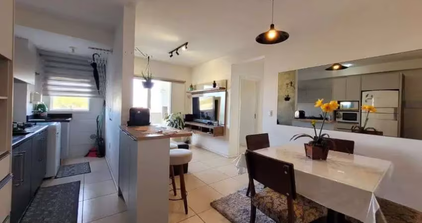Vendo ap 2 quartos, 56m², mobiliado, vaga coberta, são sebastião - palhoça - sc