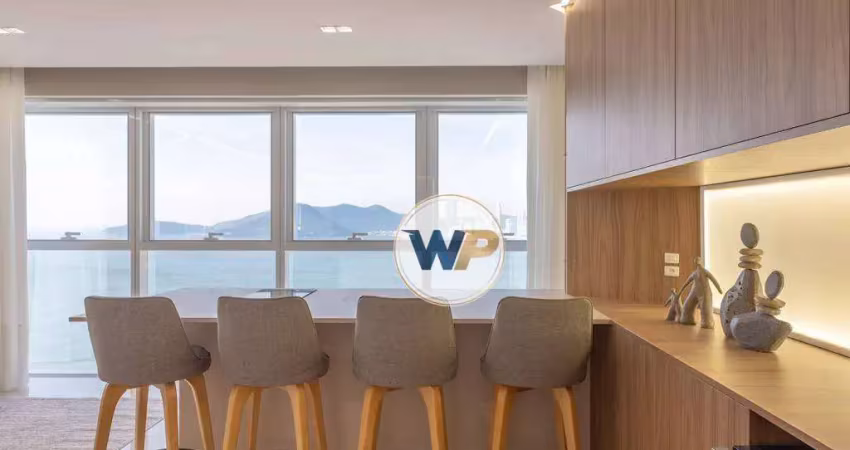 Apartamento no infinity coast para alugar, 183 m² frente mar - balneário camboriú/sc