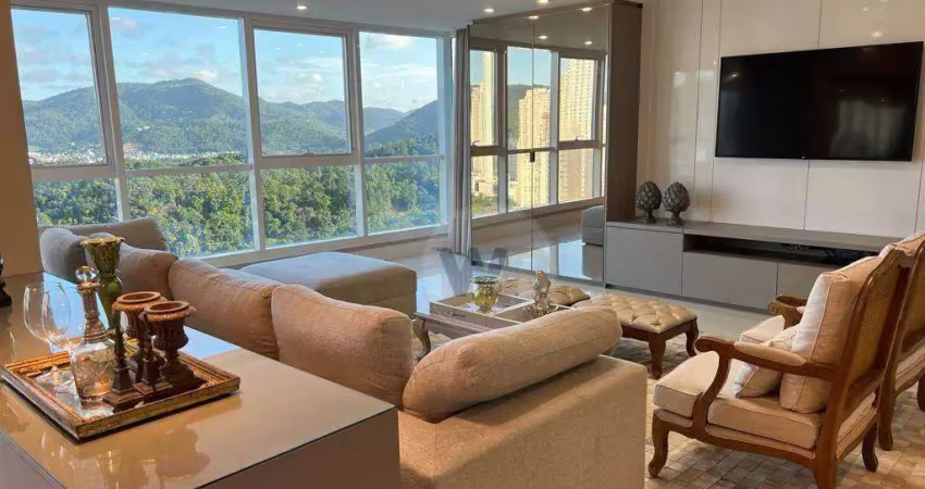 Apartamento com 3 suítes para alugar, 184 m² por r$ 20.000/mês - barra sul - balneário camboriú/sc.