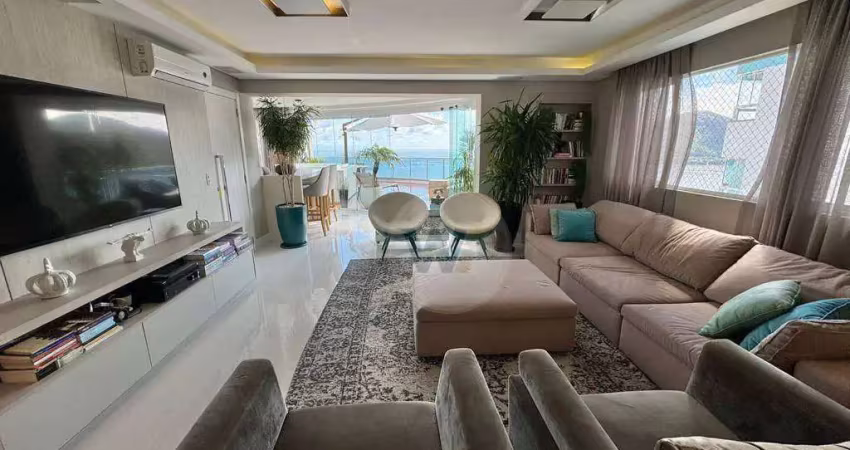 Apartamento frente mar com 3 suítes, 212 m² por r$ 30.000/mês - centro - balneário camboriú/sc.