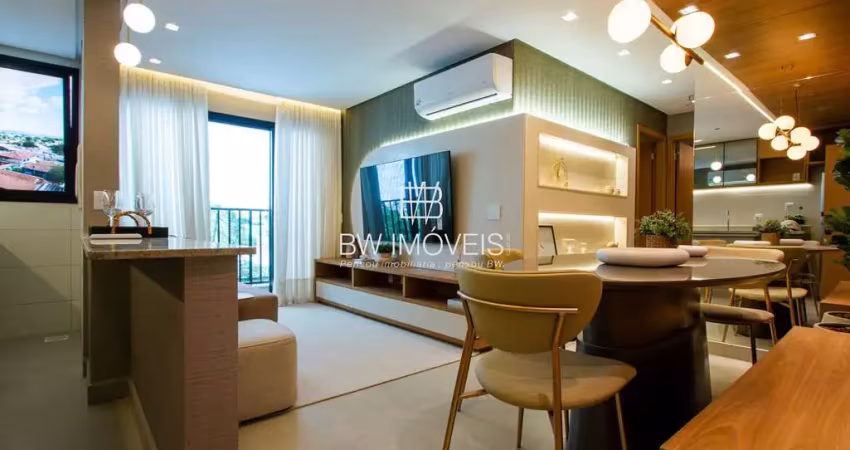 Urban garden residence apartamento 2 suítes plenas + lavabo de 76 metros lazer completo no setor bueno – goiânia - go