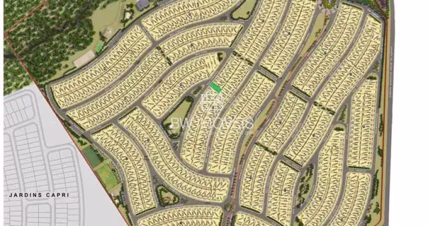 Terreno em condomínio fechado à venda na Av. Progresso - Residencial Marília, Sen. Canedo - GO, Recanto dos Sonhos, Senador Canedo