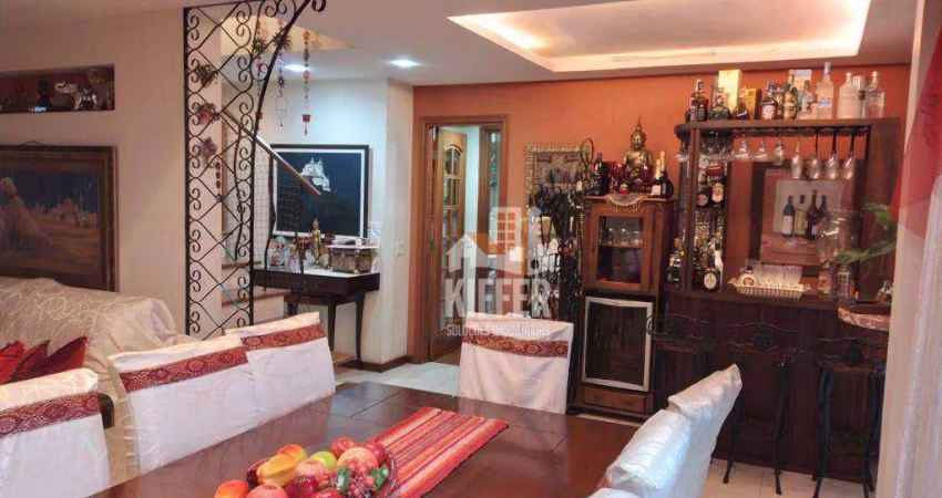 Cobertura com 4 dormitórios à venda, 239 m² por R$ 1.550.000,00 - Gragoatá - Niterói/RJ
