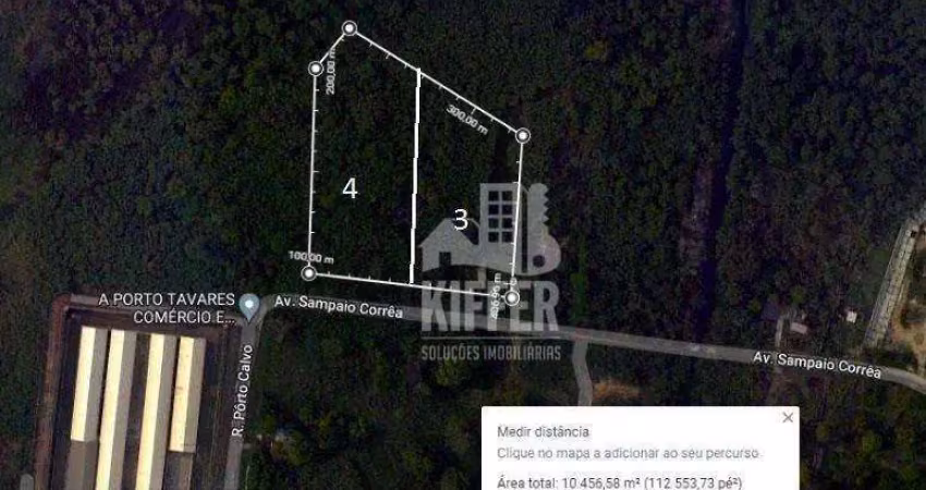 Terreno comercial à venda na Avenida Sampaio Correia, 4, Santa Luzia, São Gonçalo