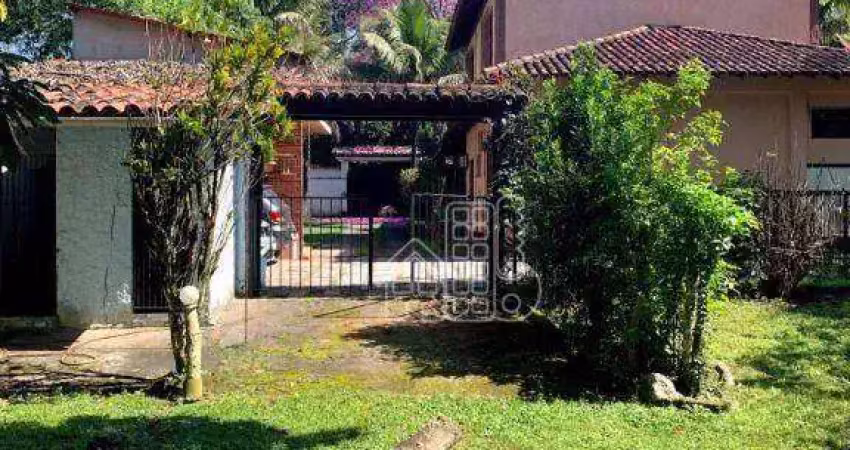 Chácara com 5 quartos para alugar, 2800 m² por r$ 4.900/mês - várzea das moças - niterói/rj