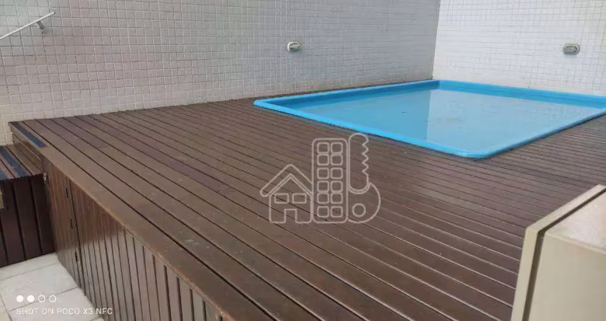 Apartamento com 2 dormitórios para alugar, 82 m² por r$ 3.480,55/mês - santa rosa - niterói/rj