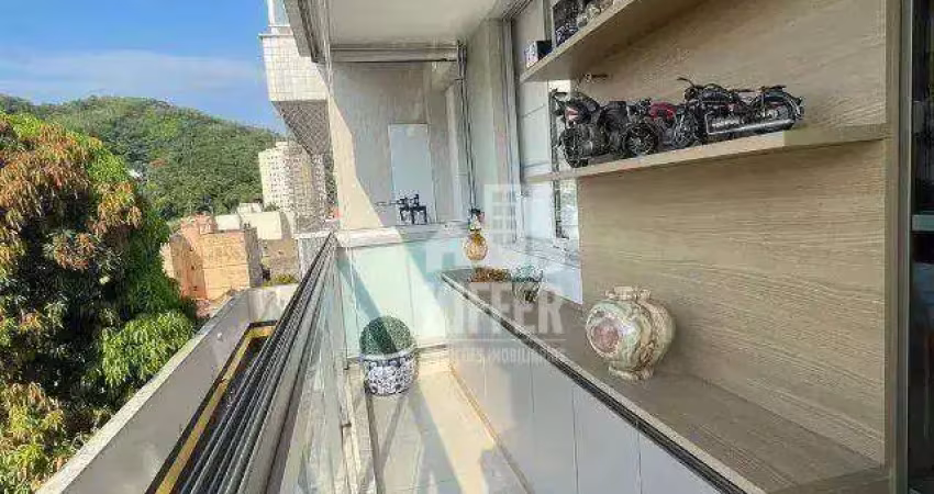 Apartamento com 2 quartos à venda, 75 m² por r$ 599.000,00 - santa rosa - niterói/rj