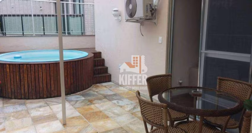 Cobertura com 3 dormitórios à venda, 141 m² por R$ 890.000,00 - Recreio dos Bandeirantes - Rio de Janeiro/RJ