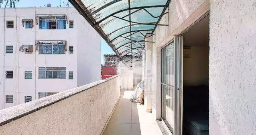 Cobertura com 2 dormitórios à venda, 125 m² por r$ 550.000,00 - santana - niterói/rj