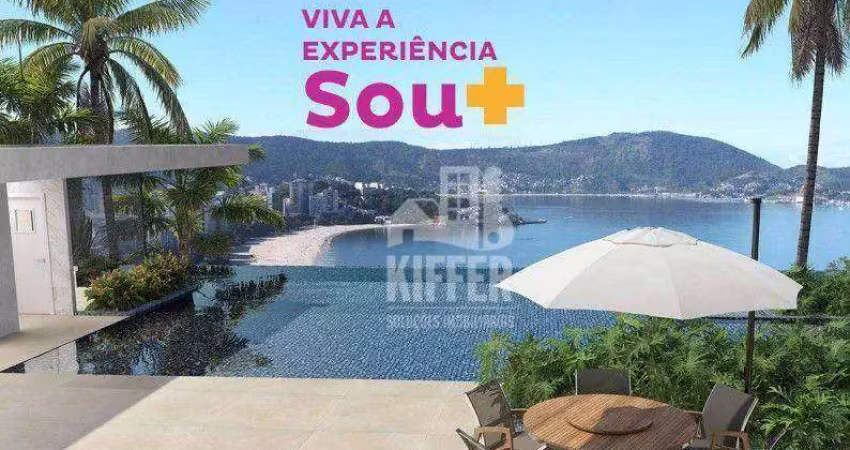 Studio com 1 dormitório à venda, 40 m² por r$ 590.000,00 - icaraí - niterói/rj