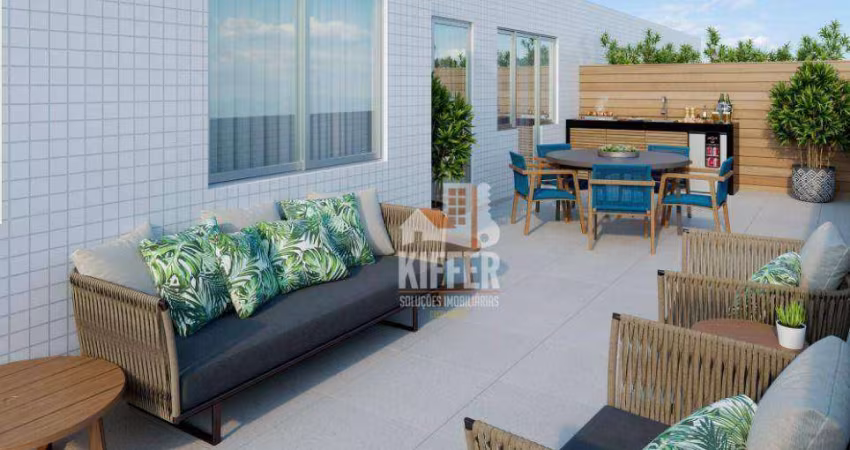 Apartamento com 1 dormitório à venda, 41 m² por R$ 475.000,00 - Camboinhas - Niterói/RJ