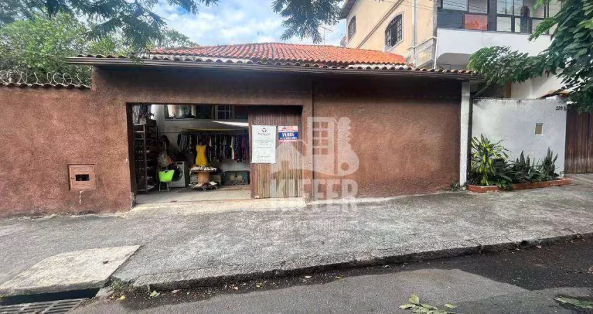 Casa com 3 dormitórios para alugar, 80 m² por r$ 6.803,00/ano - são francisco - niterói/rj