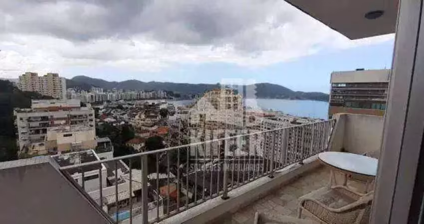 Apartamento com 2 dormitórios à venda, 80 m² por r$ 730.000,00 - ingá - niterói/rj