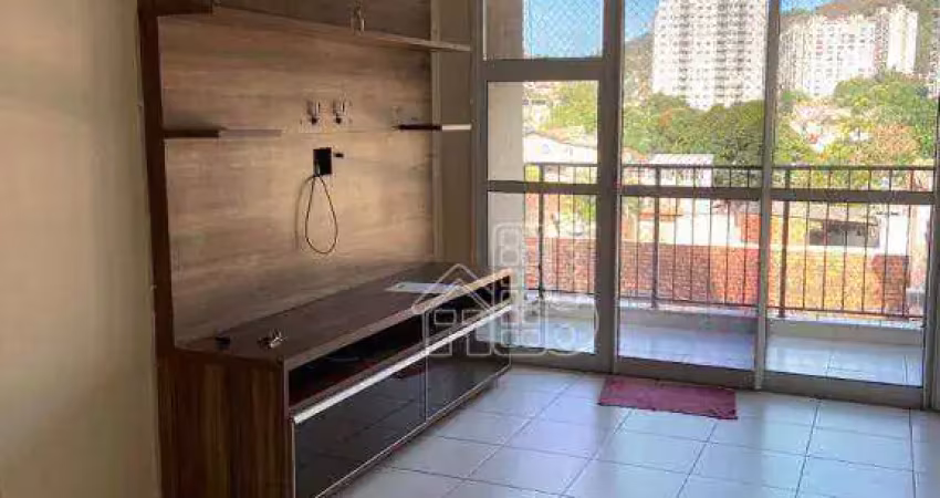 Apartamento com 3 quartos à venda, 81 m² por r$ 550.000 - santa rosa - niterói/rj