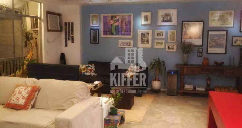 Apartamento com 3 dormitórios à venda, 111 m² por r$ 650.000,00 - são domingos - niterói/rj