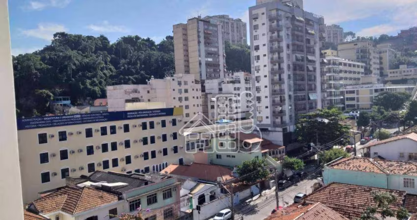 Apartamento com 2 dormitórios para alugar, 68 m² por R$ 3.321,84/mês - Icaraí - Niterói/RJ