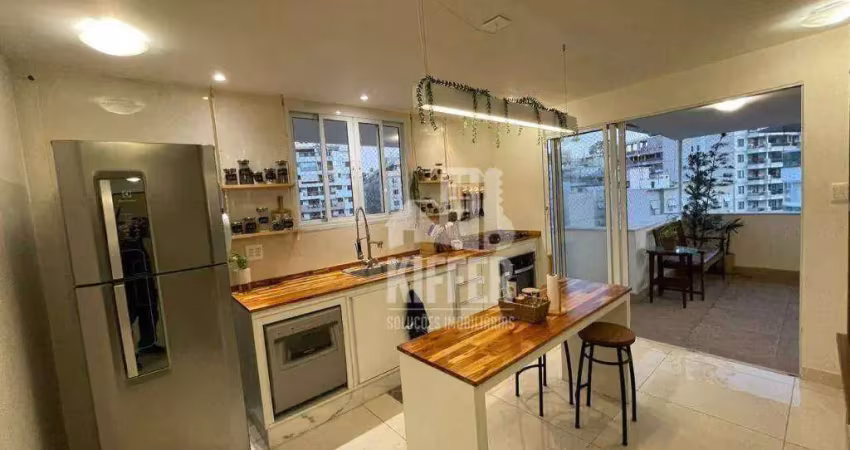 Cobertura com 4 dormitórios à venda, 266 m² por r$ 1.600.000,00 - icaraí - niterói/rj