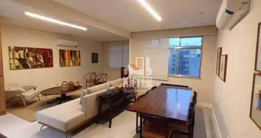 Apartamento com 3 quartos à venda, 140 m² por R$ 1.500.000 - Icaraí - Niterói/RJ