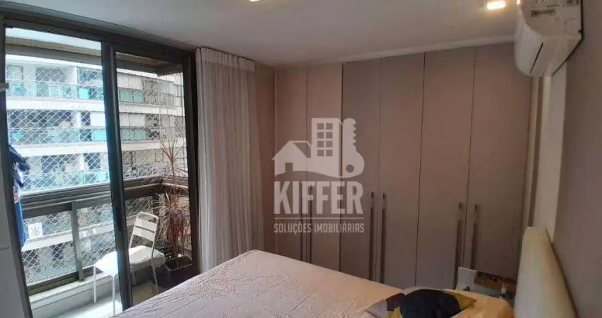 Apartamento com 2 dormitórios à venda, 73 m² por r$ 632.000,00 - santa rosa - niterói/rj