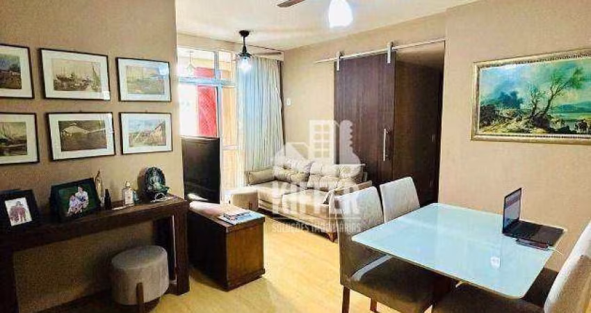 Apartamento com varanda, 3 quartos, 1 suíte, 2 vagas, Lazer total, 90 m² por R$ 400.000,00 - Santa Rosa - Niterói/RJ