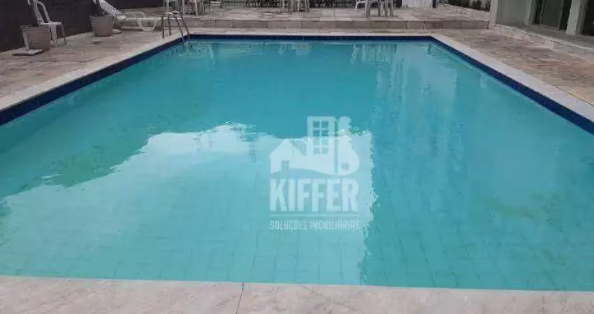 Apartamento com varanda, 3 quartos, 1 suíte, 2 vagas, lazer total, 90 m² por r$ 400.000,00 - santa rosa - niterói/rj