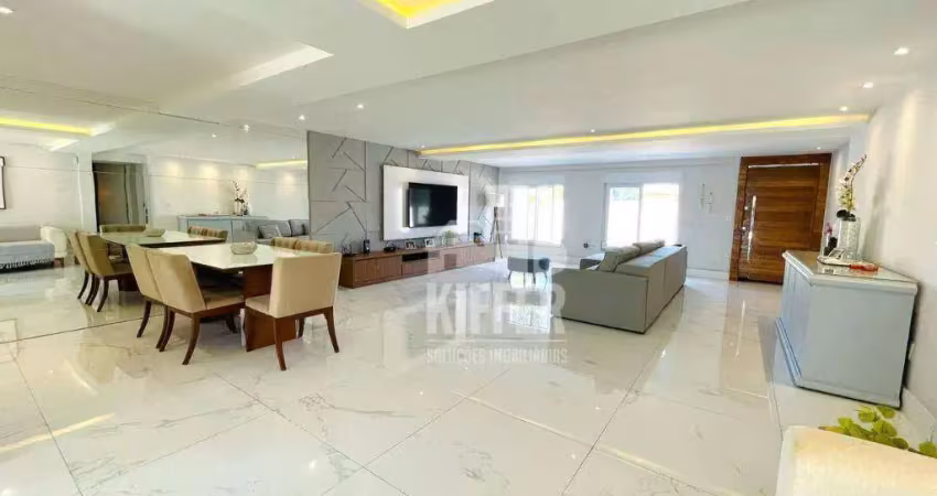Alto luxo! residência com 5 dormitórios à venda por r$ 3.900.000 - camboinhas - niterói/rj