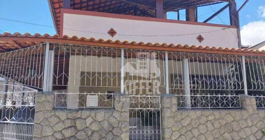 Casa com varanda 4 quartos à venda, 240 m² por r$ 945.000 - venda da cruz - niterói/rj