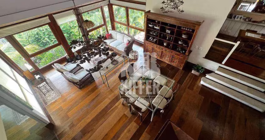 Casa com 4 dormitórios à venda, 540 m² por r$ 3.750.000,00 - são francisco - niterói/rj