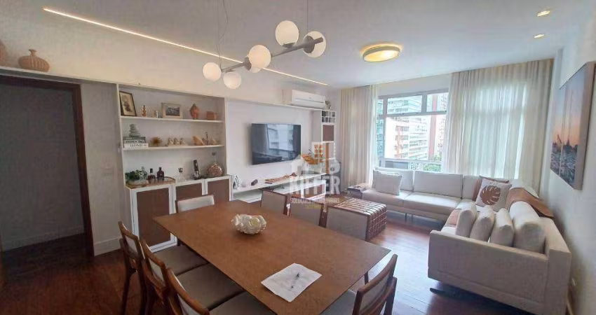 Apartamento com 3 dormitórios à venda, 128 m² por R$ 1.500.000,00 - Icaraí - Niterói/RJ