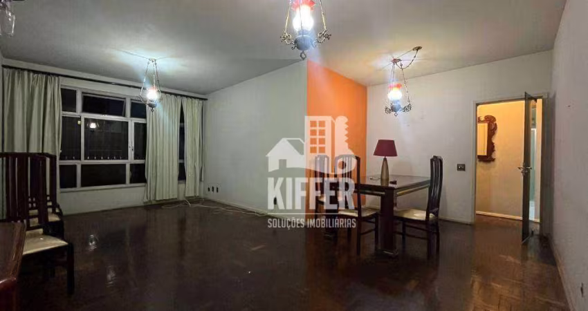 Apartamento com 3 quartos  para alugar, 120 m² por R$ 5.327/mês - Icaraí - Niterói/RJ